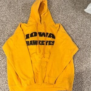 Iowa Hawkeyes Yellow Hoodie